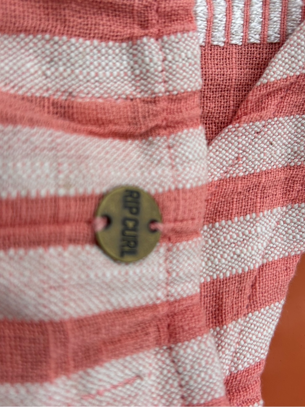 Ripcurl pinkish peach and White Striped Tank dress - Picture 4 of 8